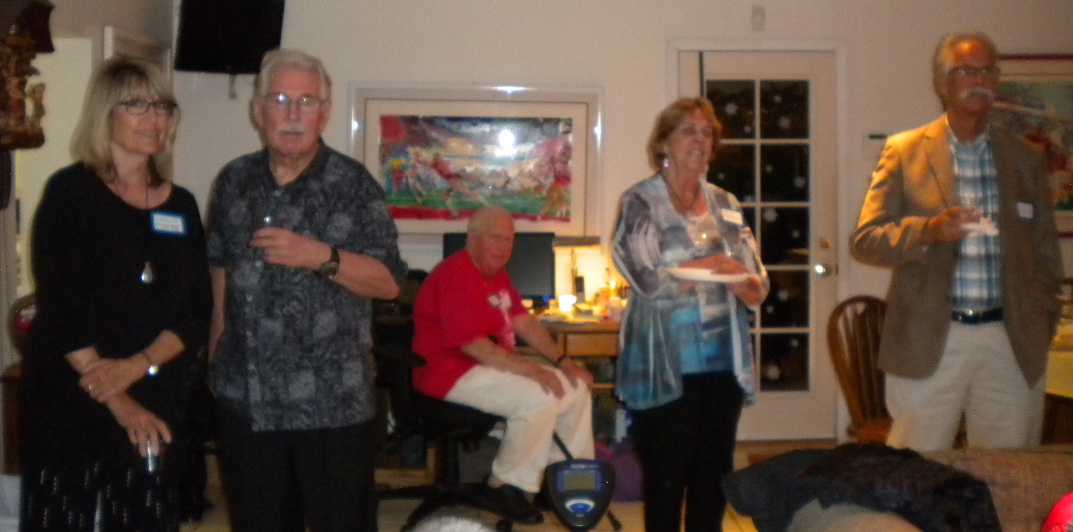 Carolyn Coughlin-Grimm, Bill Holland, Hugh Lipton, ?, Rod Melendez