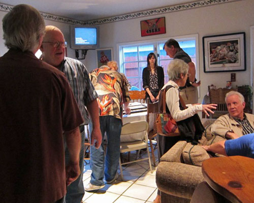 Randy Shay?, Hugh Lipton, Mike Hershorn, ?, Ross Dolan?, Elaine Holstein, Harry Major